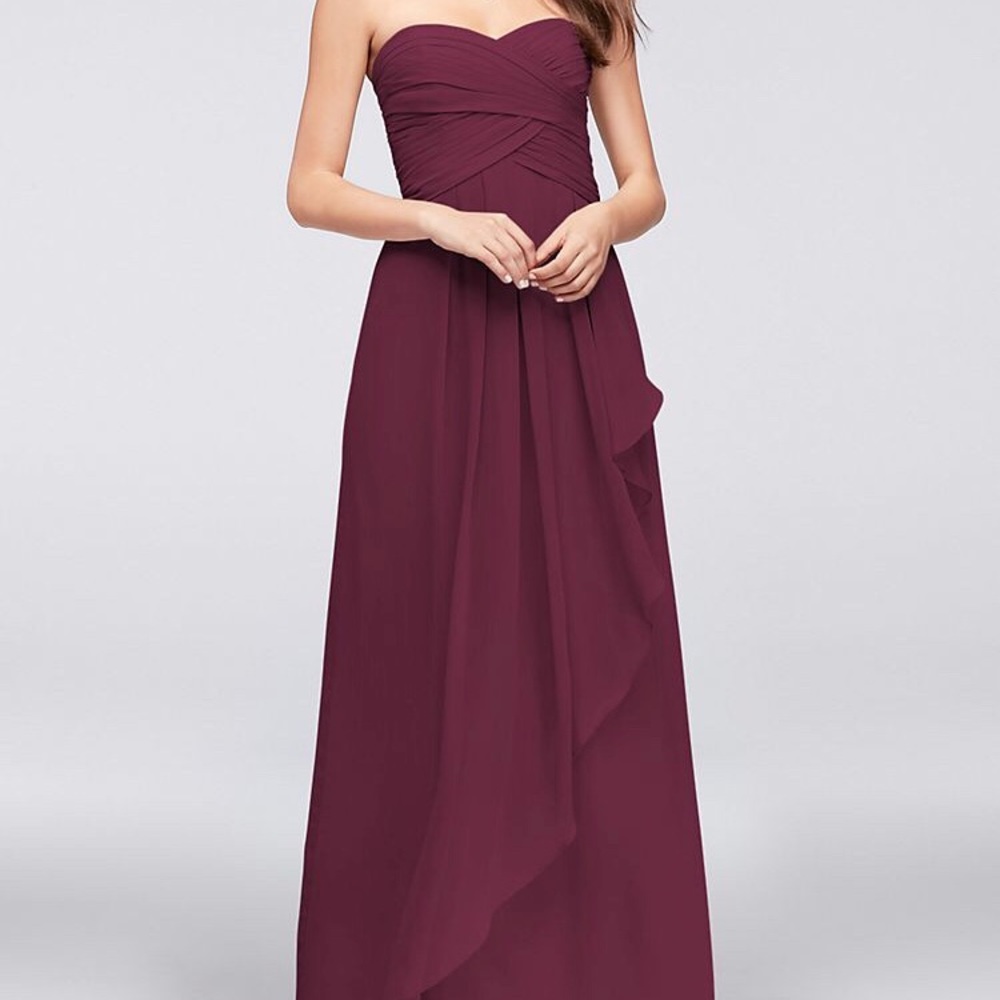 Wine Colored Formal Dress
